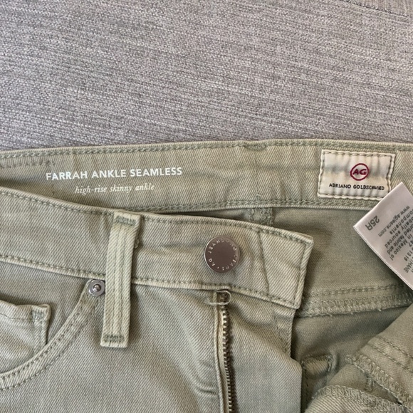AG Adriano Goldschmied ankle seamless skinny jeans Size 25 NWT - Picture 3 of 4